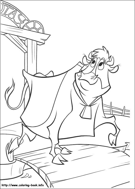 Home on the Range coloring picture